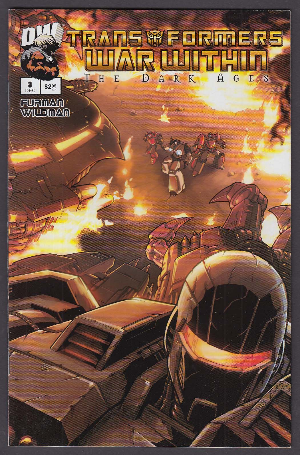 Transformers War Within Dark Ages #3 Vol 2 Dw Comic Book 12 2003 1st 