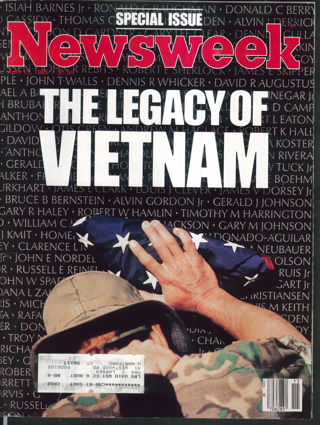 Newsweek Special Vietnam War Legacy Issue Ronald Reagan Mondale 415