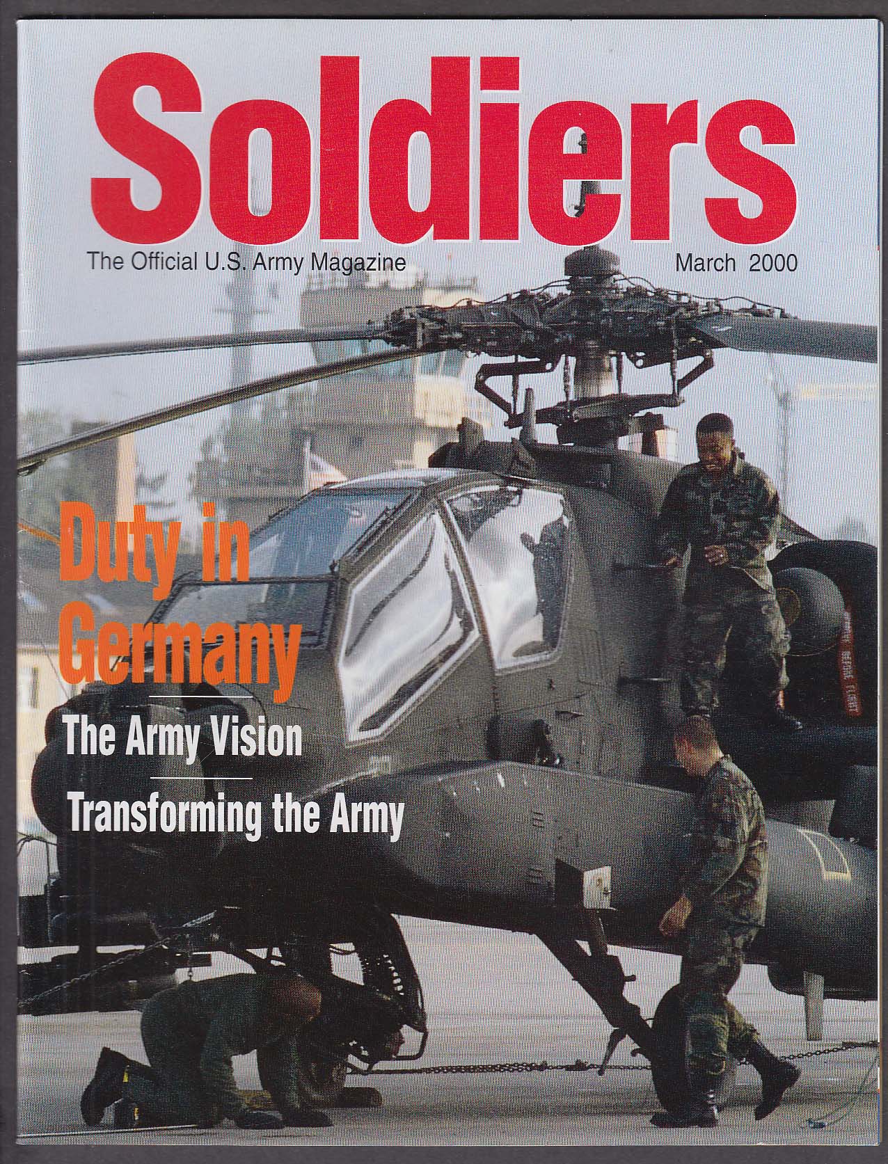 SOLDIERS Germany Duty 1st Armored Division FMTV ++ 3 2000